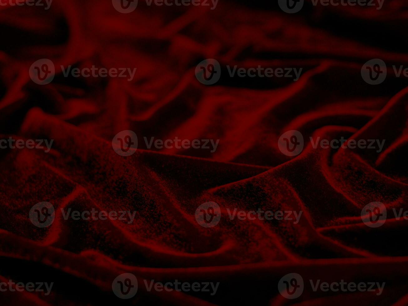 red velvet fabric texture used as background. Empty red fabric background of soft and smooth textile material. There is space for text.. photo