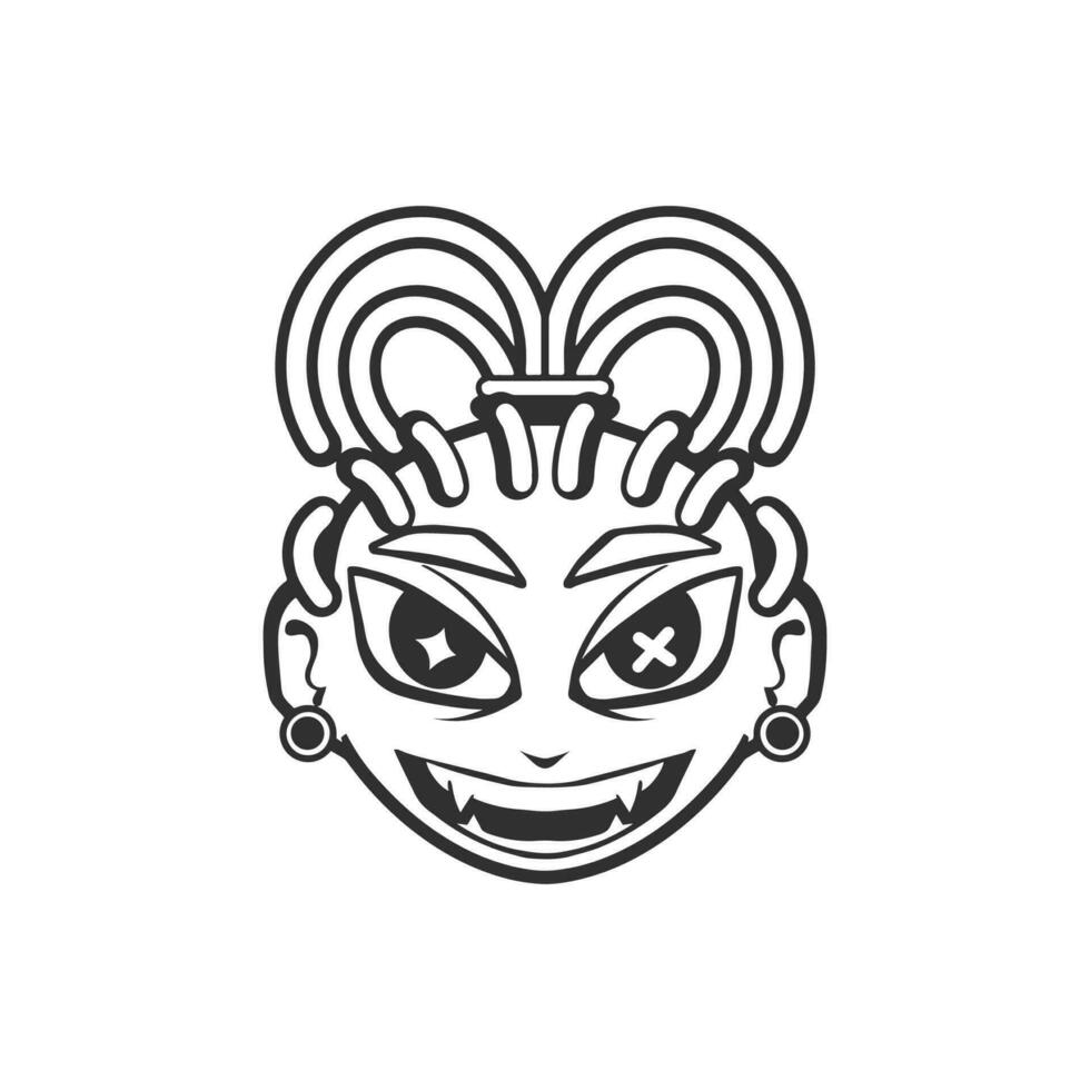 Cute and Adorable Y2K Retro Characters in 90s Vector Graphics