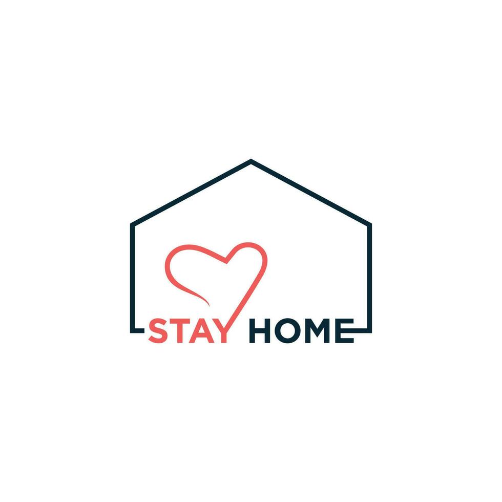 home love distance social media stay safe at home just take care of family security health infections spread of the work virus at home the world vector