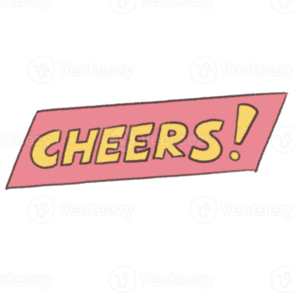summer vibe elements illustration png