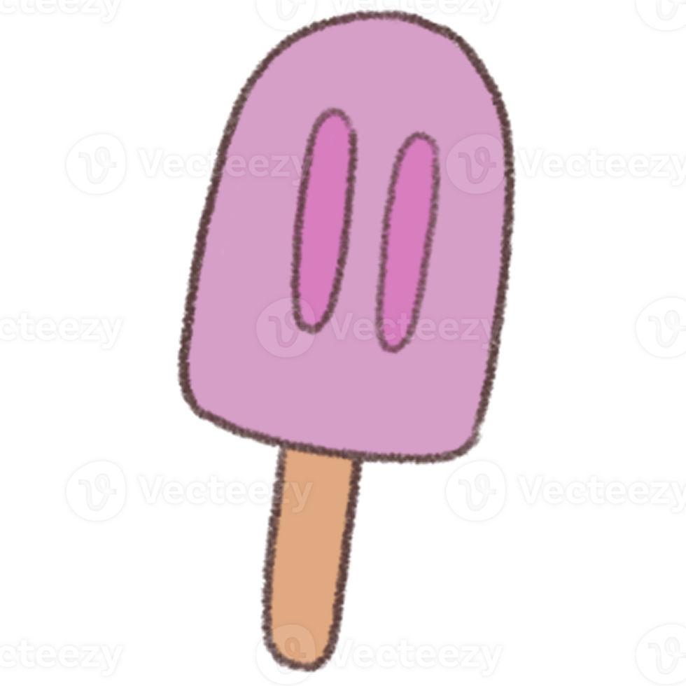 summer vibe elements illustration png