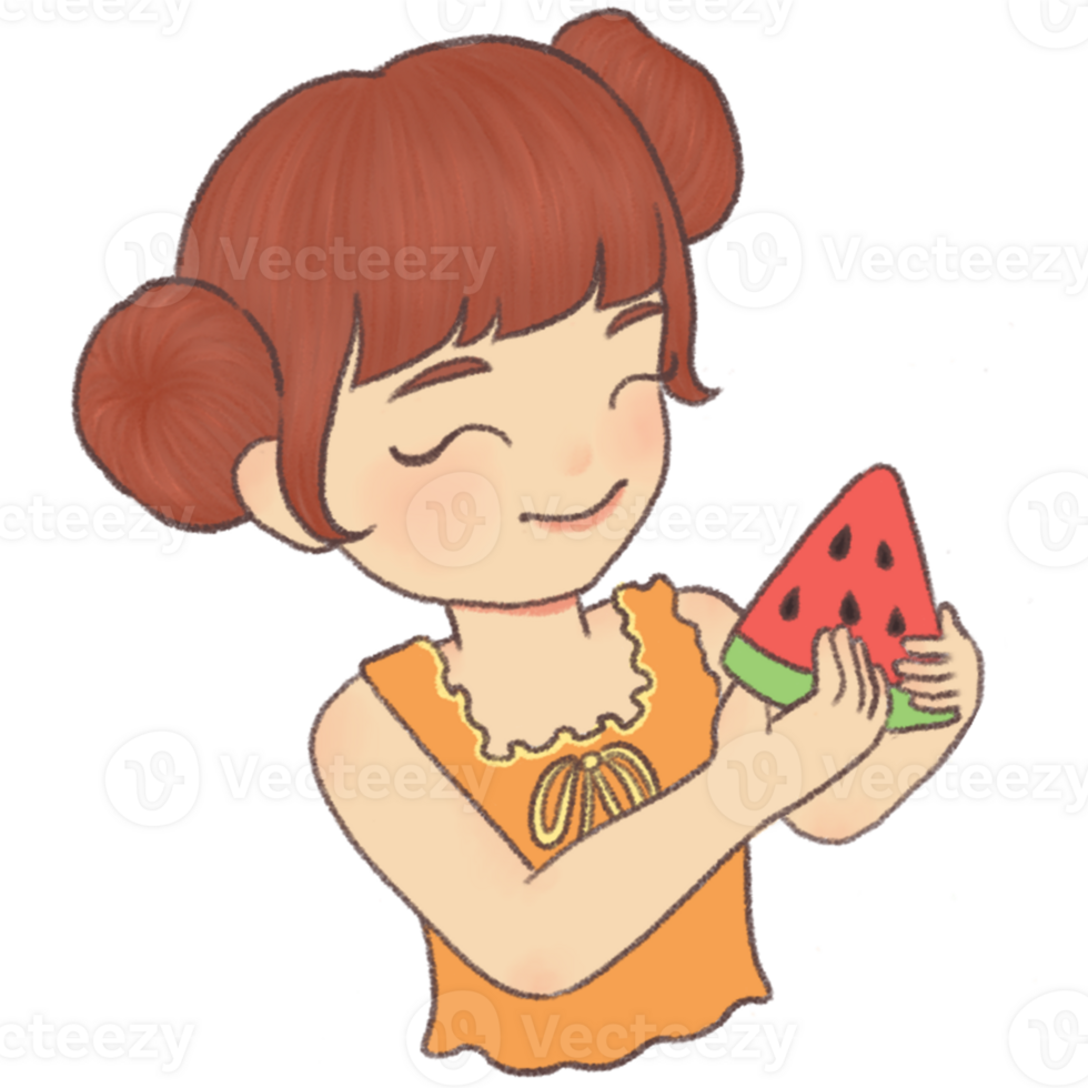 summer vibe elements illustration png