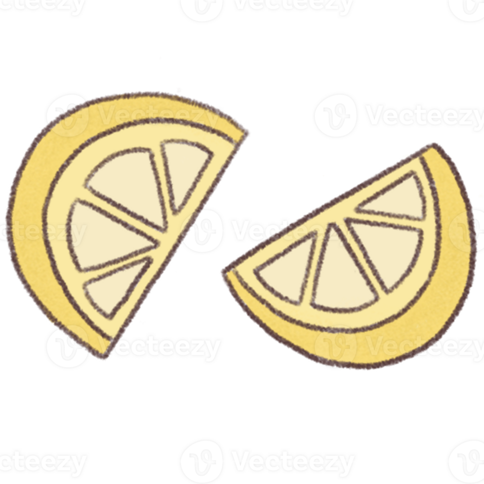 summer vibe elements illustration png