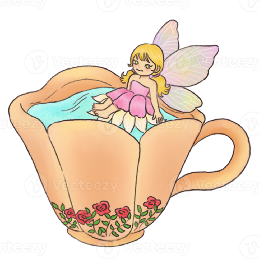cute cottagecore hand drawn illustration png