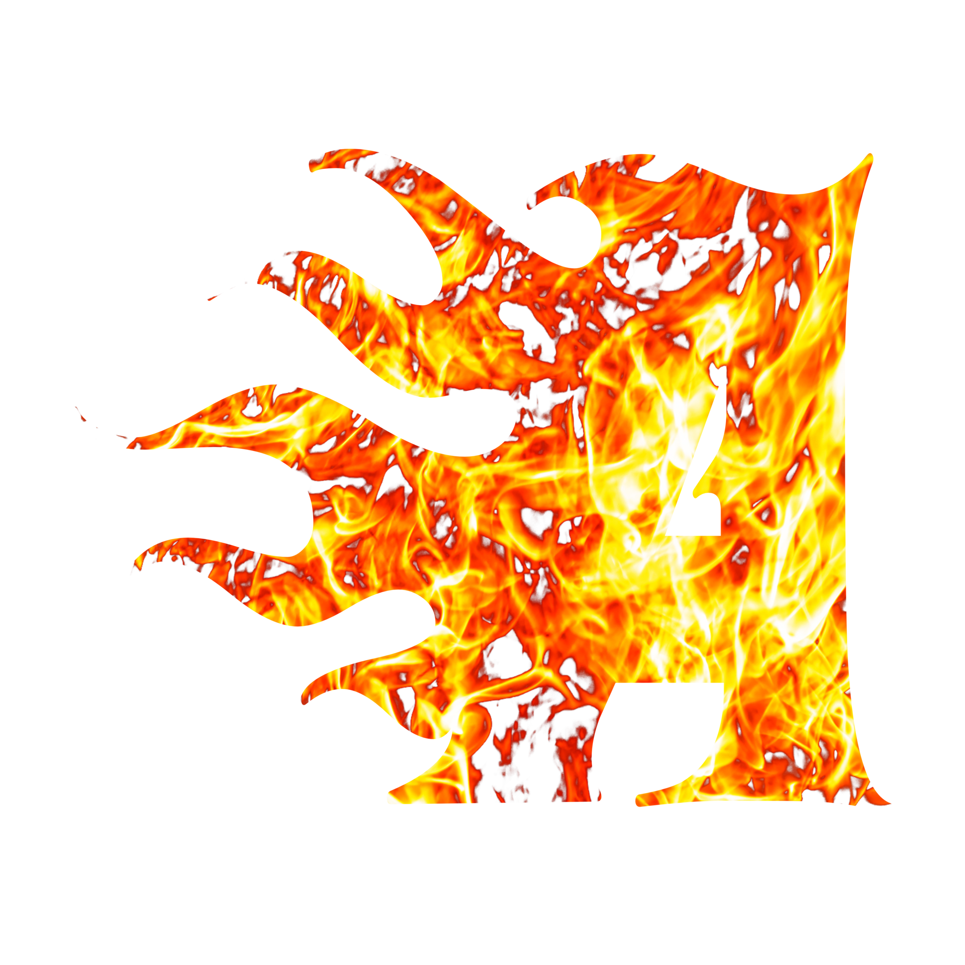 LETTER A FIRE EFFECT 24104125 PNG