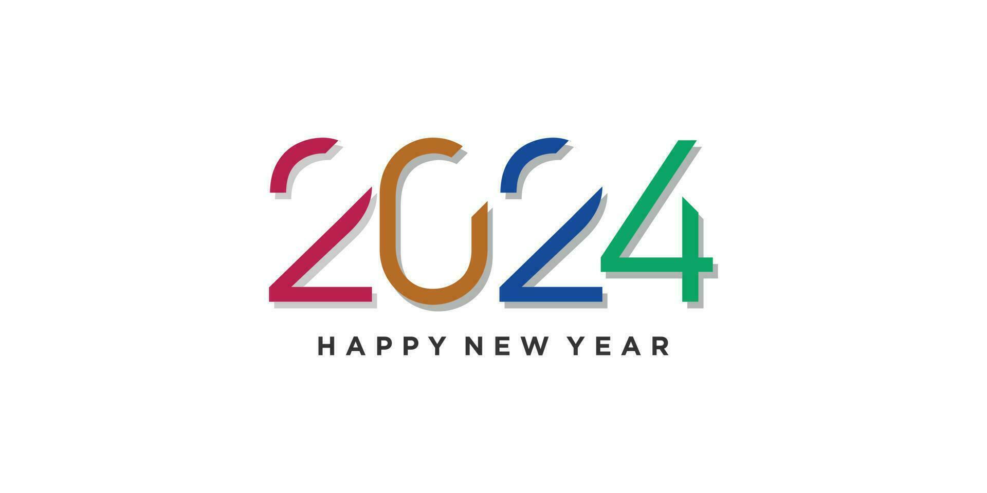 2024 logo design vector with modern creative style 24104137 Vector Art