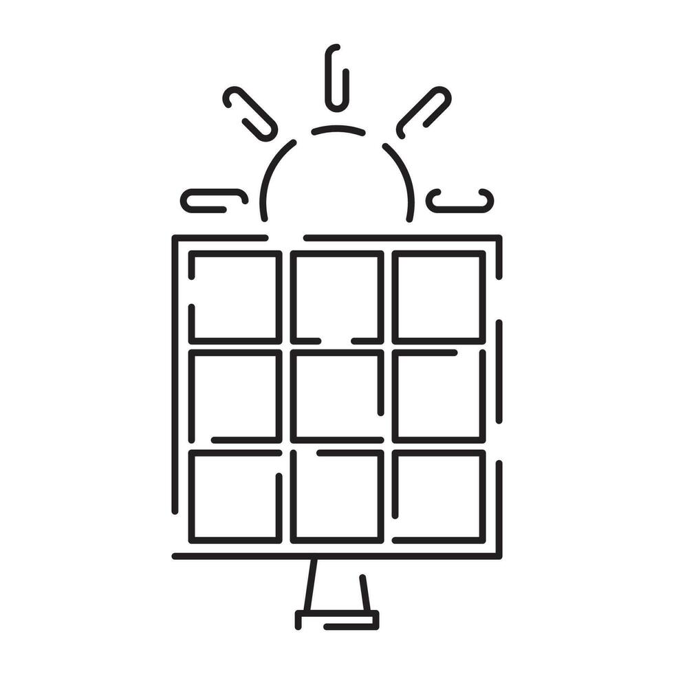 Energy sources, types and renewable energy or alternative line icon. Energy Related Types Of Vector. Contains Icons like Hydro Power Plant, Solar Cell, Fossil Fuel. vector