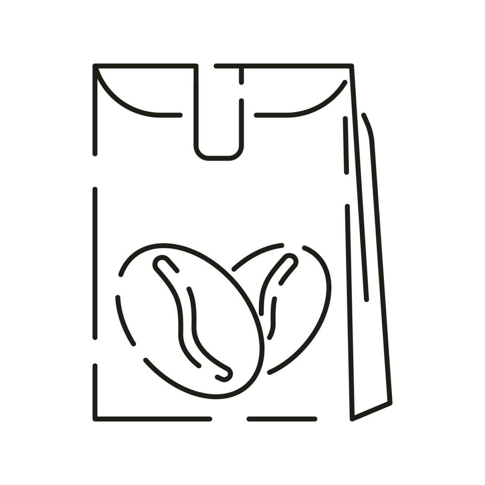 Cup of coffee line icon. Cup flat icon. Thin line signs for design logo, visit card, etc. Hot drink. Cup outline pictogram. Black coffee and energy in office. vector