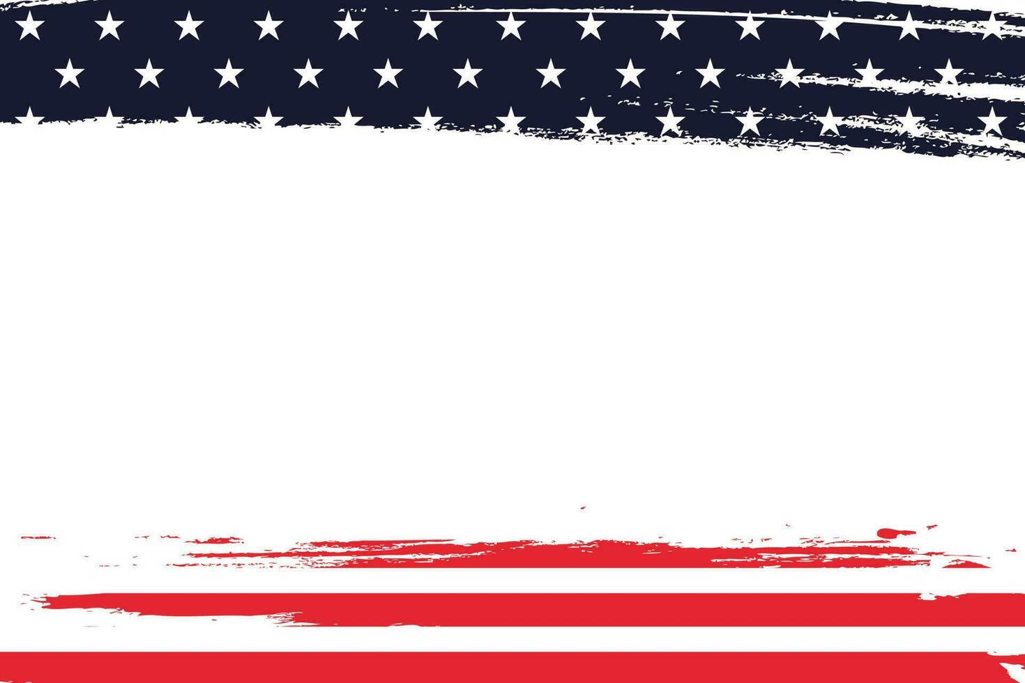 4th of July Background with text space. USA Independence Day Background with United States flag. vector