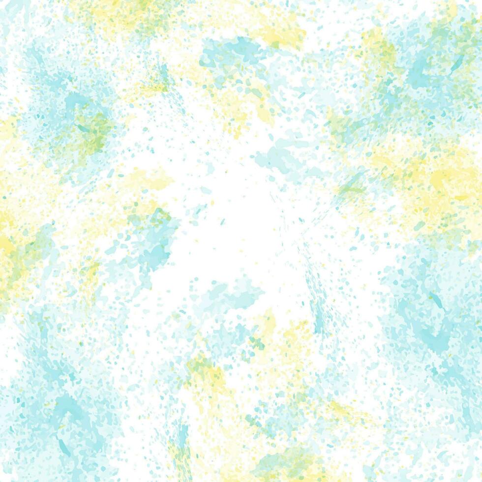Color paint splatter background in pastel color. Vector square template
