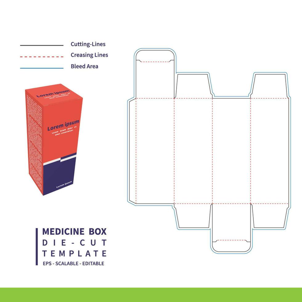 Printable Medicine Box Template