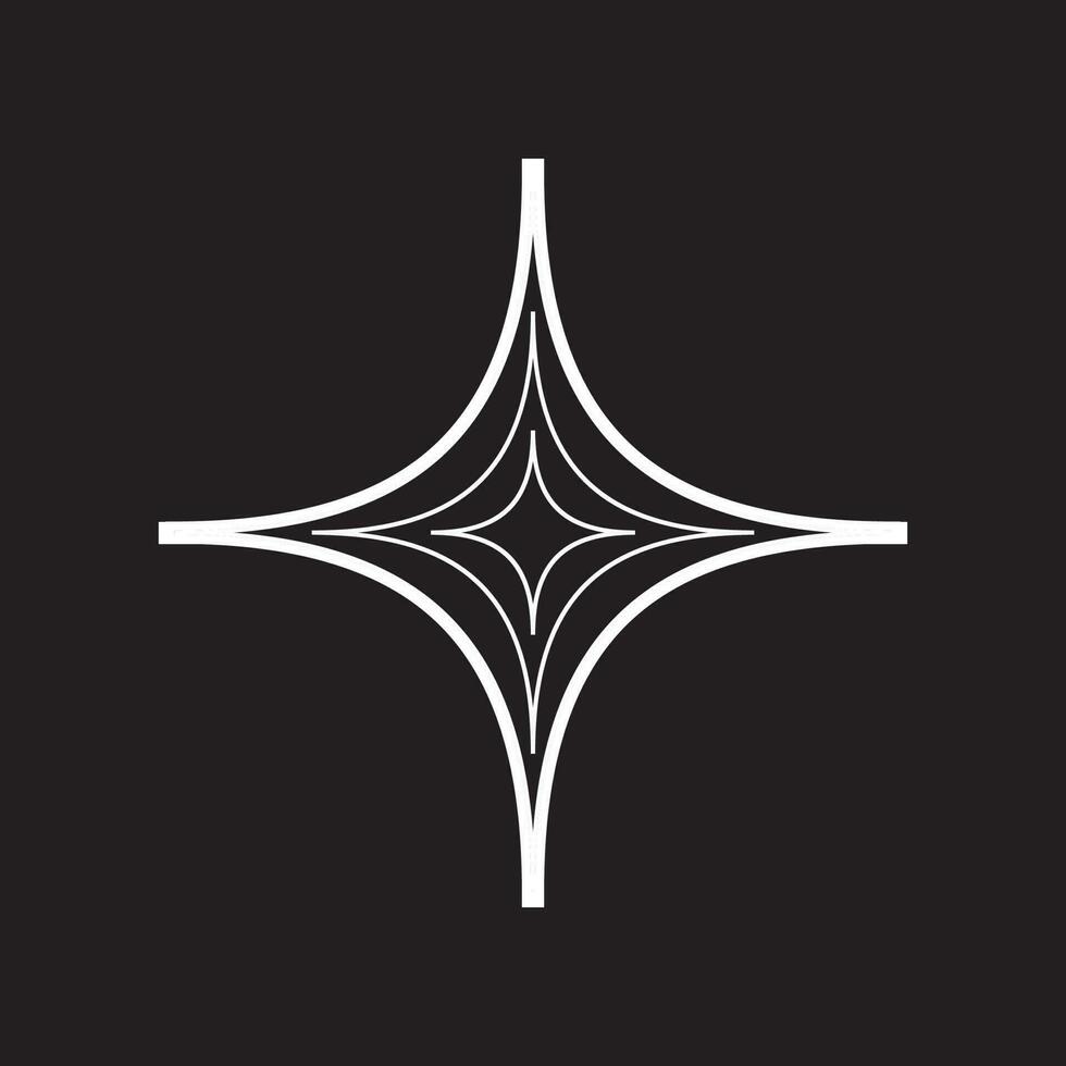 Versatile Collection of Geometric Symbols and Objects in Y2K Vector Style. Perfect for Business Cards, Stickers, Banners, Posters, and Clothing