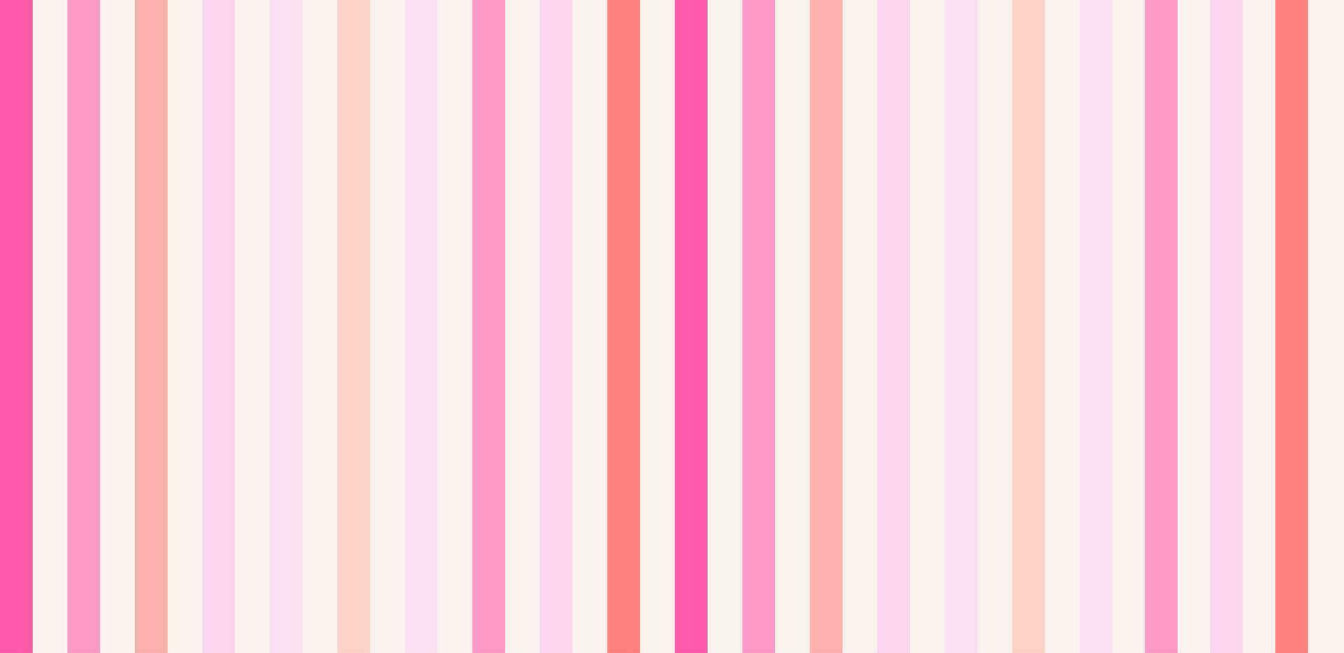 Sweet and beautiful pink tone seamless pattern. Vertical stripes lined vertically parallelly. Valentine's day, mother, baby, girl, woman, feminine, love, wedding concepts. vector