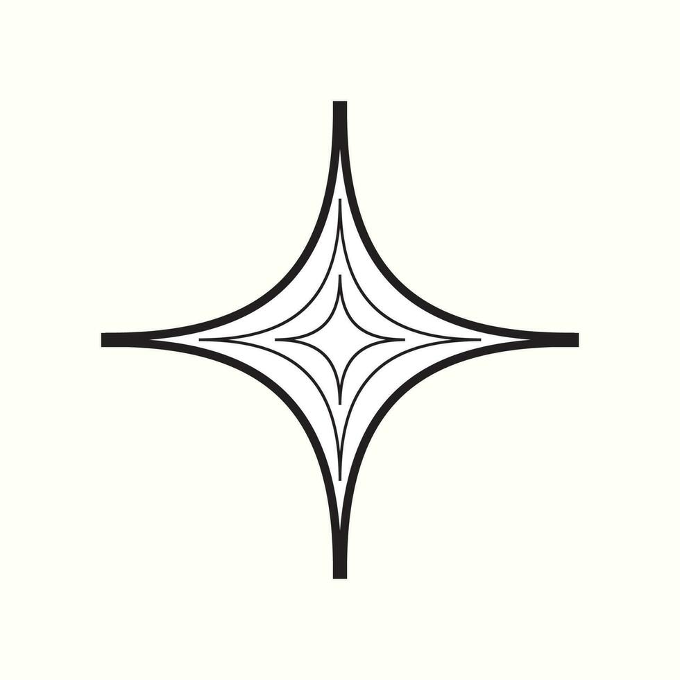 Versatile Collection of Geometric Symbols and Objects in Y2K Vector Style. Perfect for Business Cards, Stickers, Banners, Posters, and Clothing