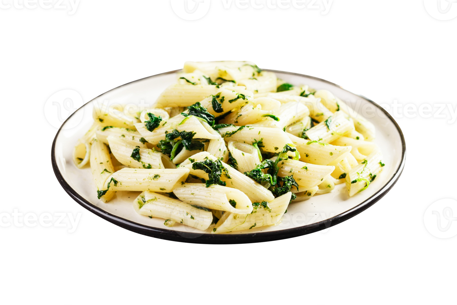 Tasty cooked pasta plate with transparent background 24106538 PNG