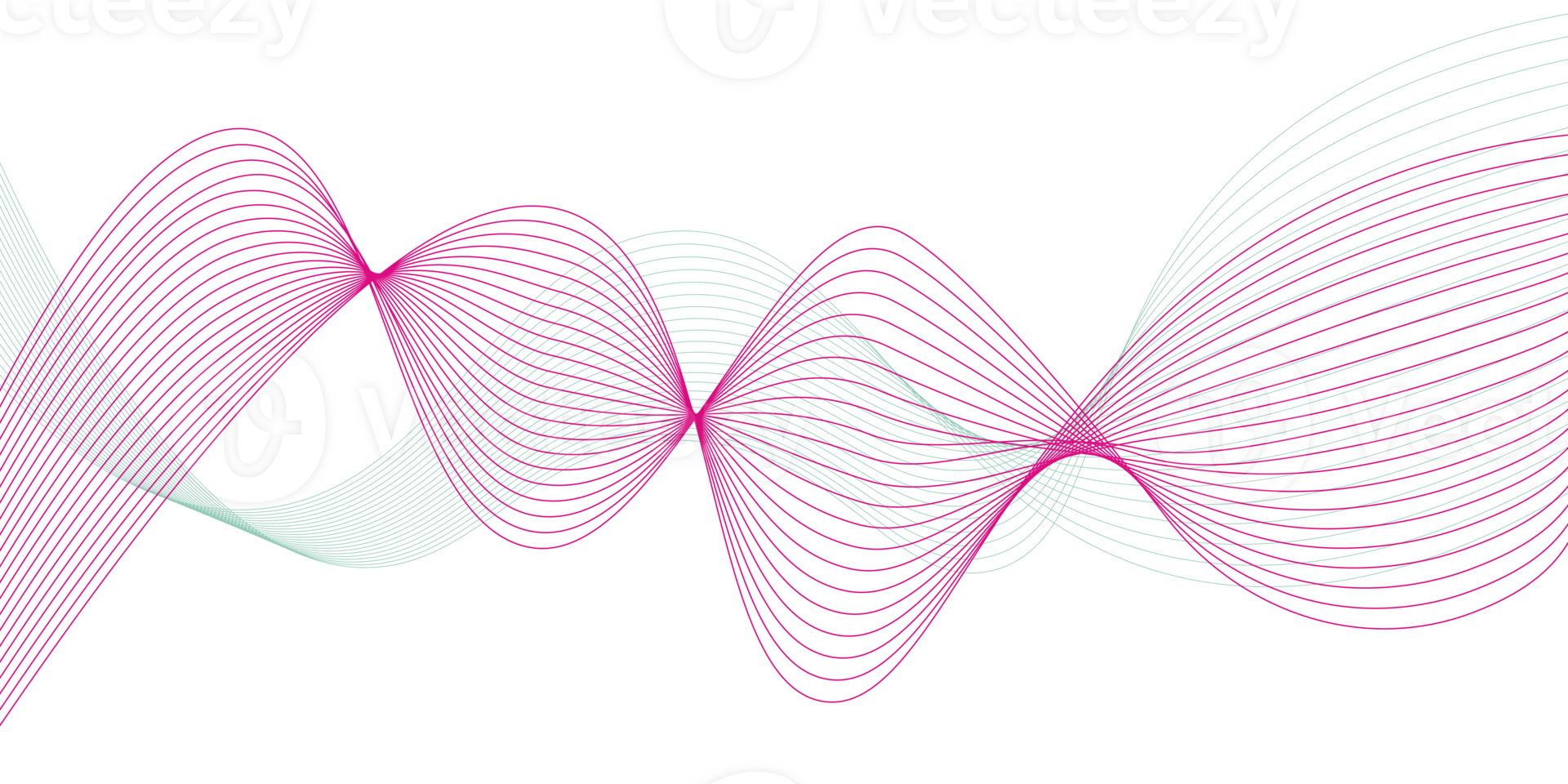 Beautiful abstract wave line technology background png