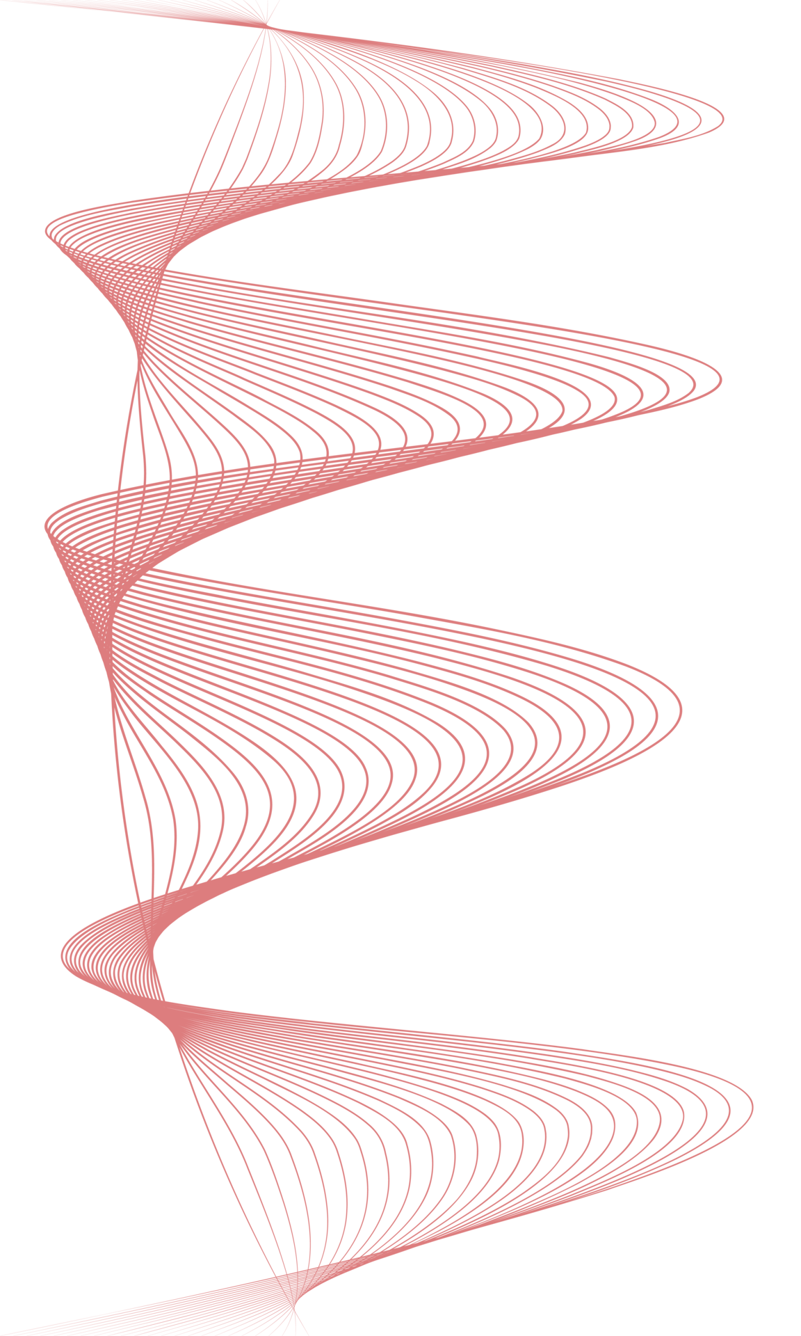 Abstract wave element for design, Curved wavy line 24107750 PNG