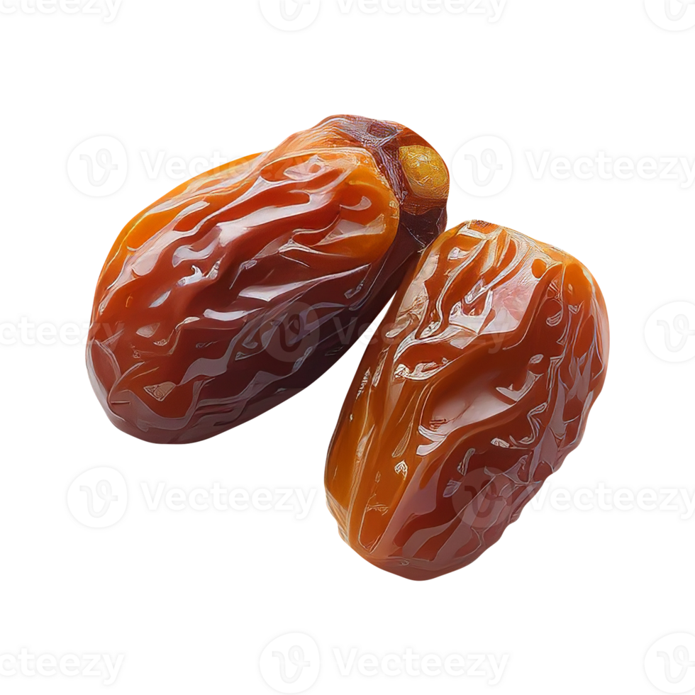 Fresh dates fruit isolated on transparent background png