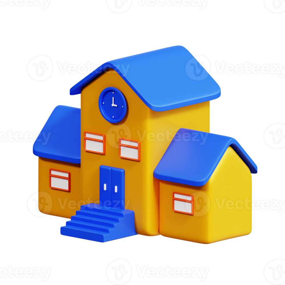 Back to School 3D Icon png