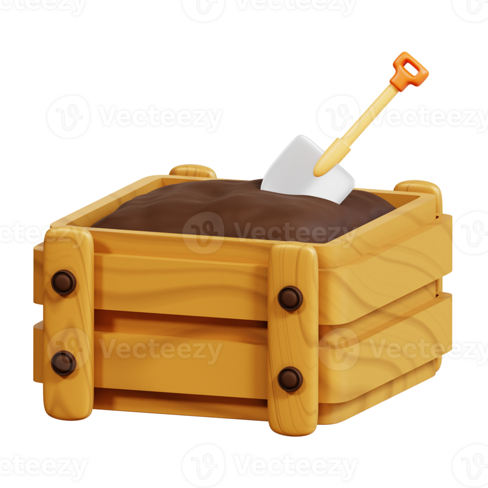 Composting Day 3D Icon png