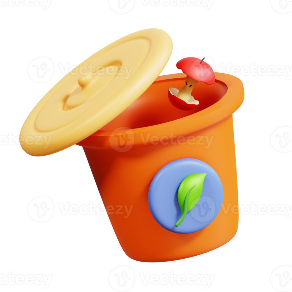 Composting Day 3D Icon png
