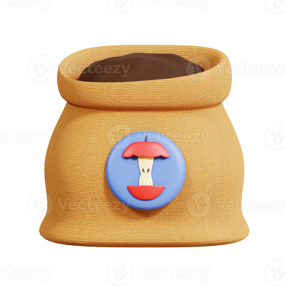 Composting Day 3D Icon png