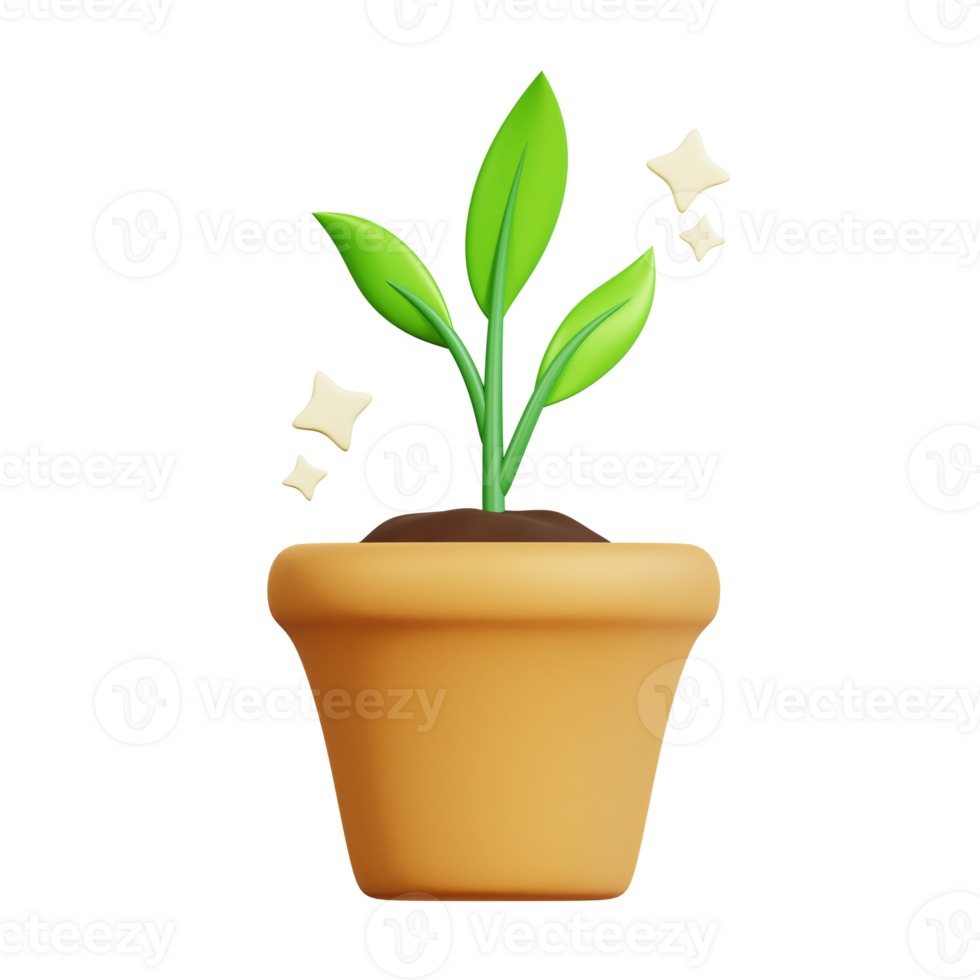 Composting Day 3D Icon png