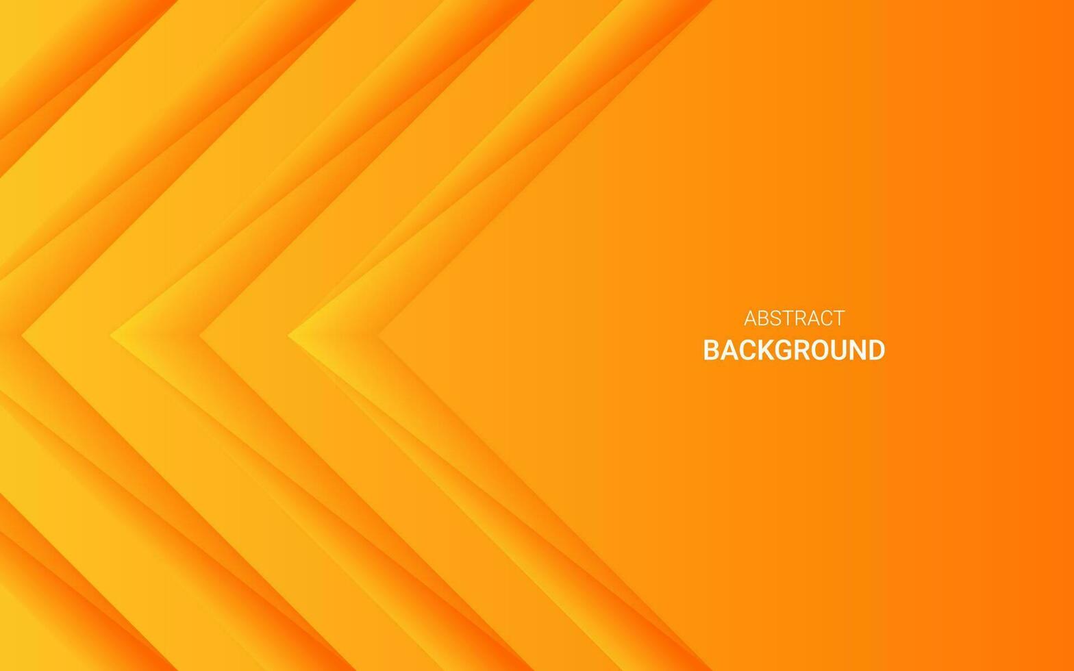 Simple abstract gradient orange color background vector