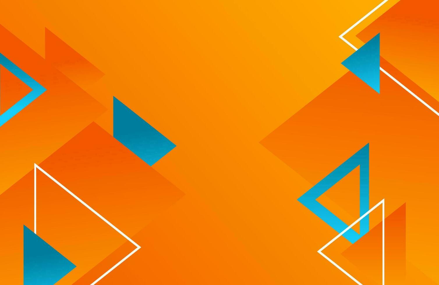 Trendy gradient geometric background vector