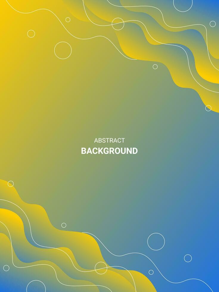 Vector gradient abstract colorful background