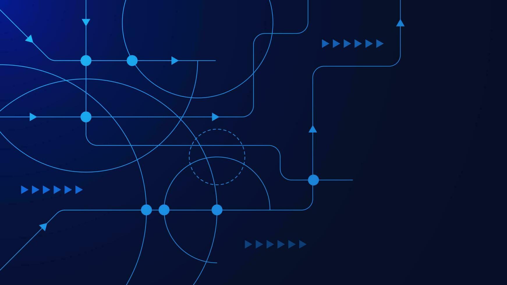 global comunicación tecnología antecedentes con puntos y líneas conexión. digital grande datos visualización y electrónico circuito tablero concepto. vector ilustración.