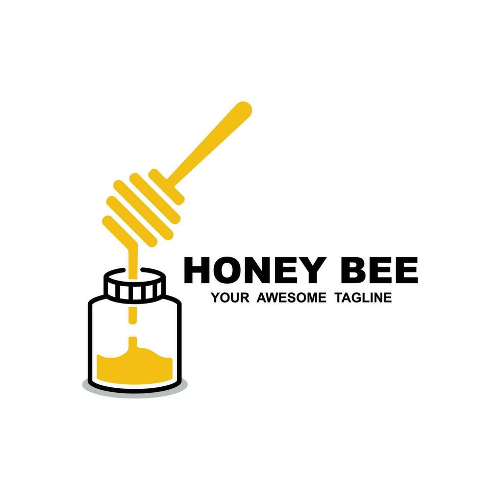 honey logo vector