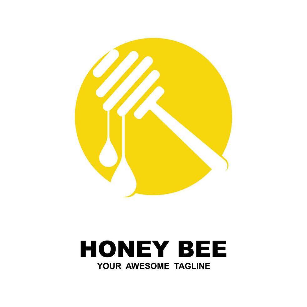 honey logo vector