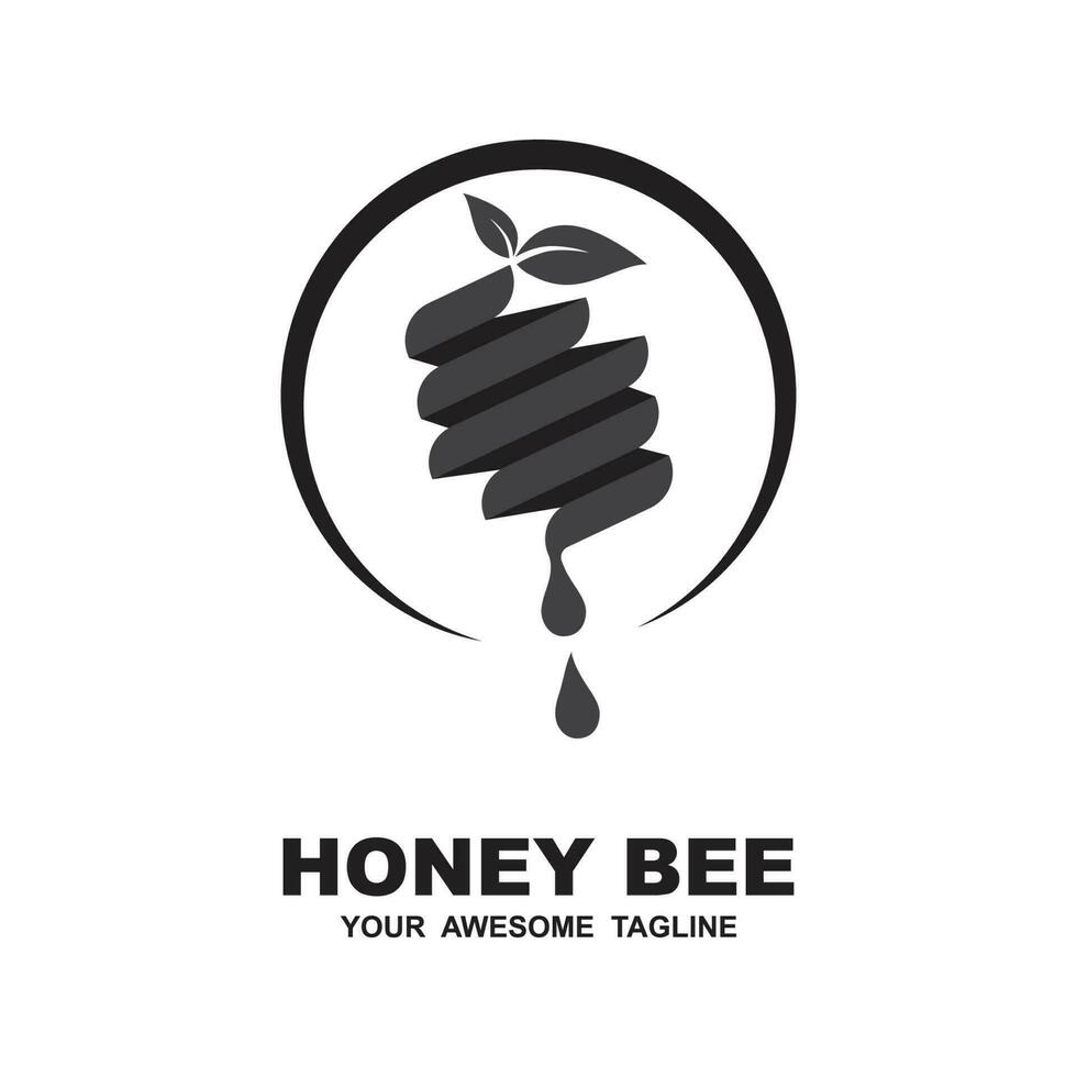 honey logo vector