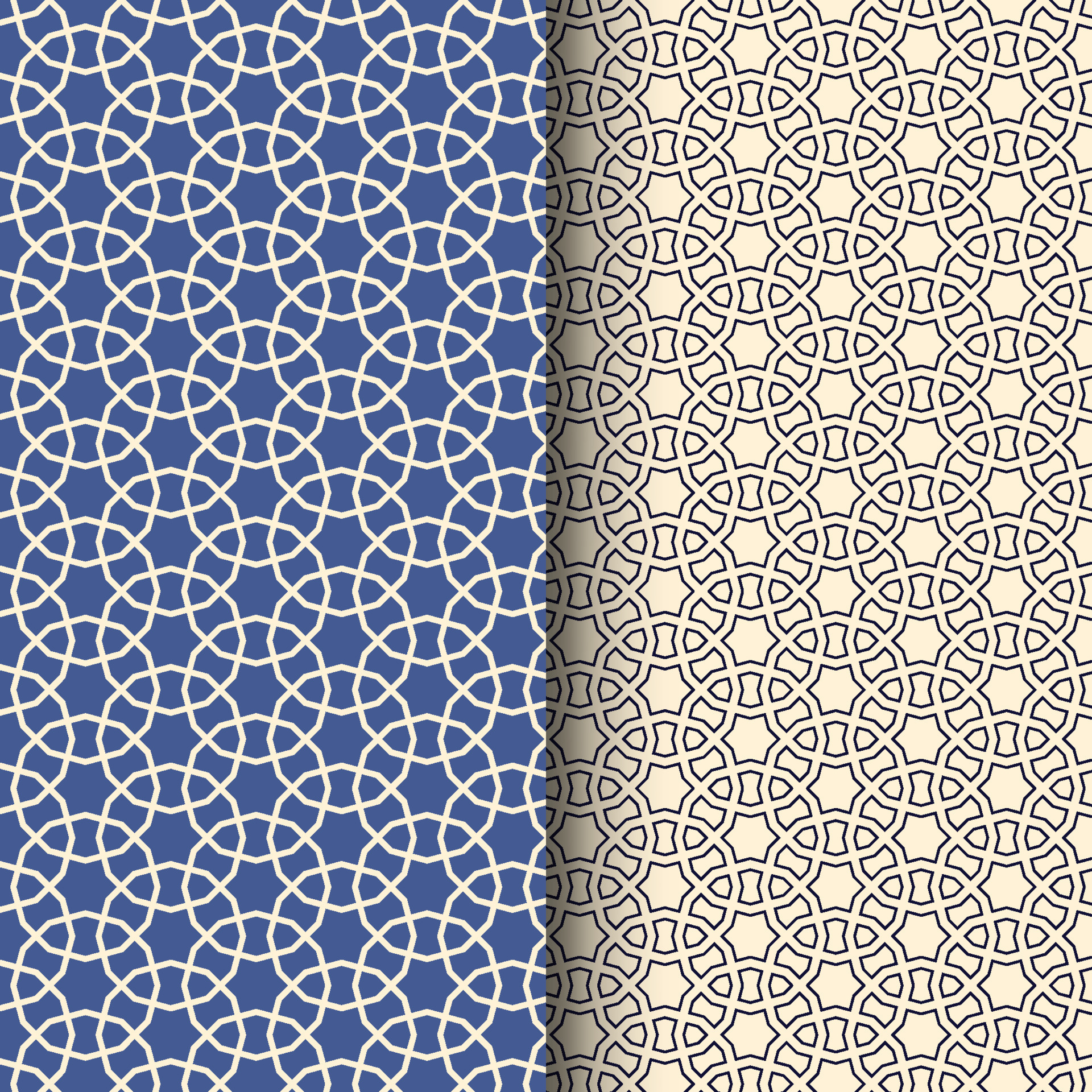 Islamic Ornamental Geometric Circular pattern Vector Design 24110608