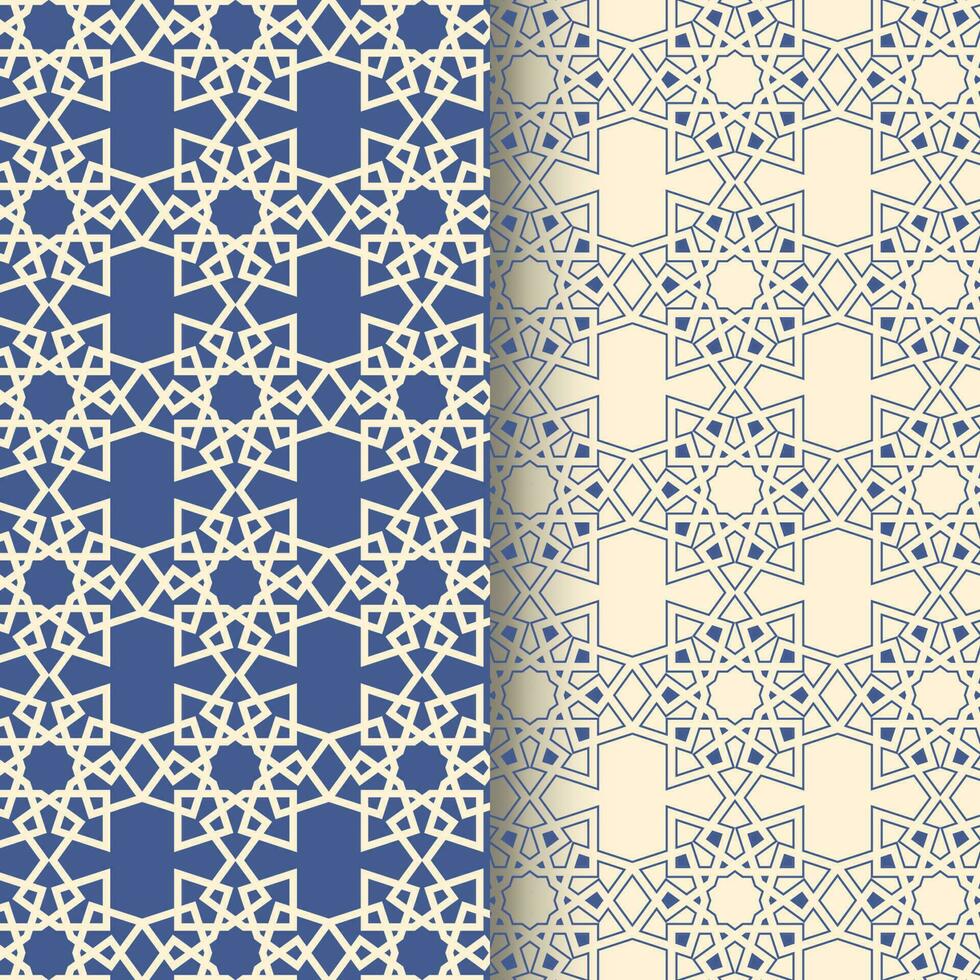 Ornamental Arabic Symbol Islamic Geometric Pattern vector art
