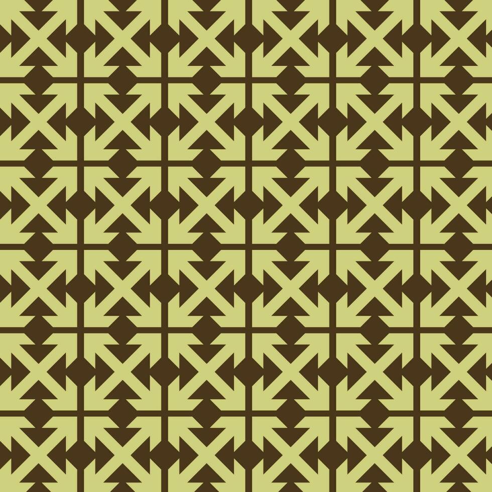 Colored Islamic geometric pattern with arrows vector
