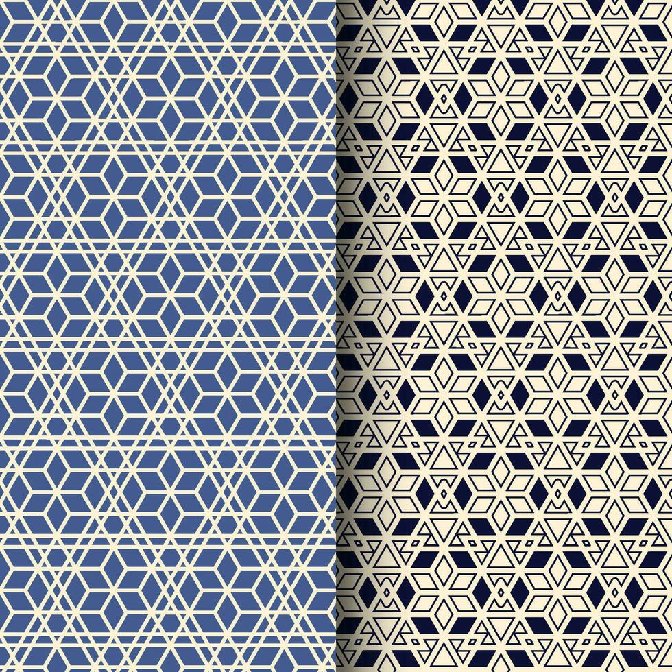 Islamic Design Arabic seamless Geometric Pattern design vector