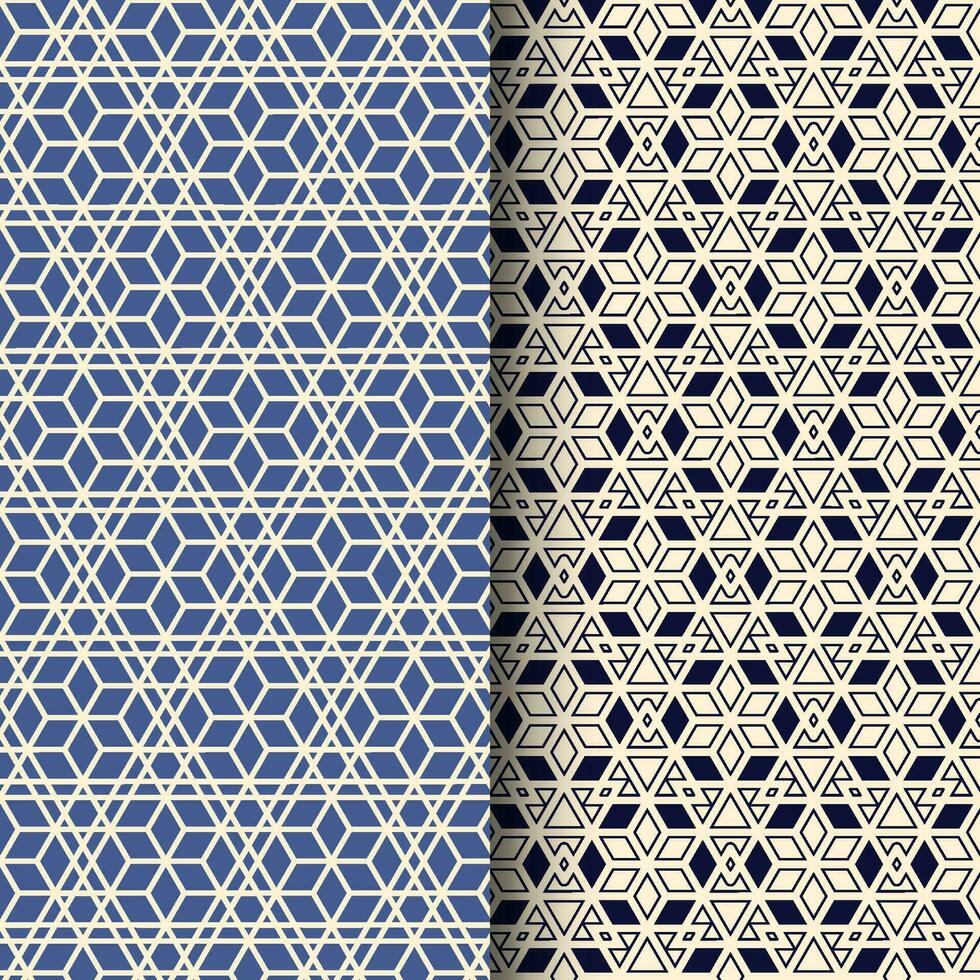 Islamic Design Arabic seamless Geometric Pattern design vector