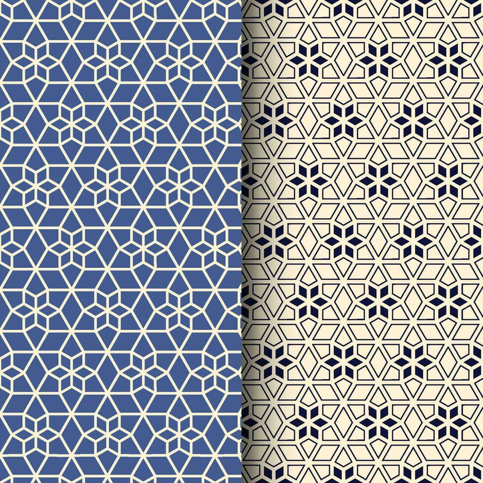 Islamic Design Arabic seamless Geometric Pattern design vector