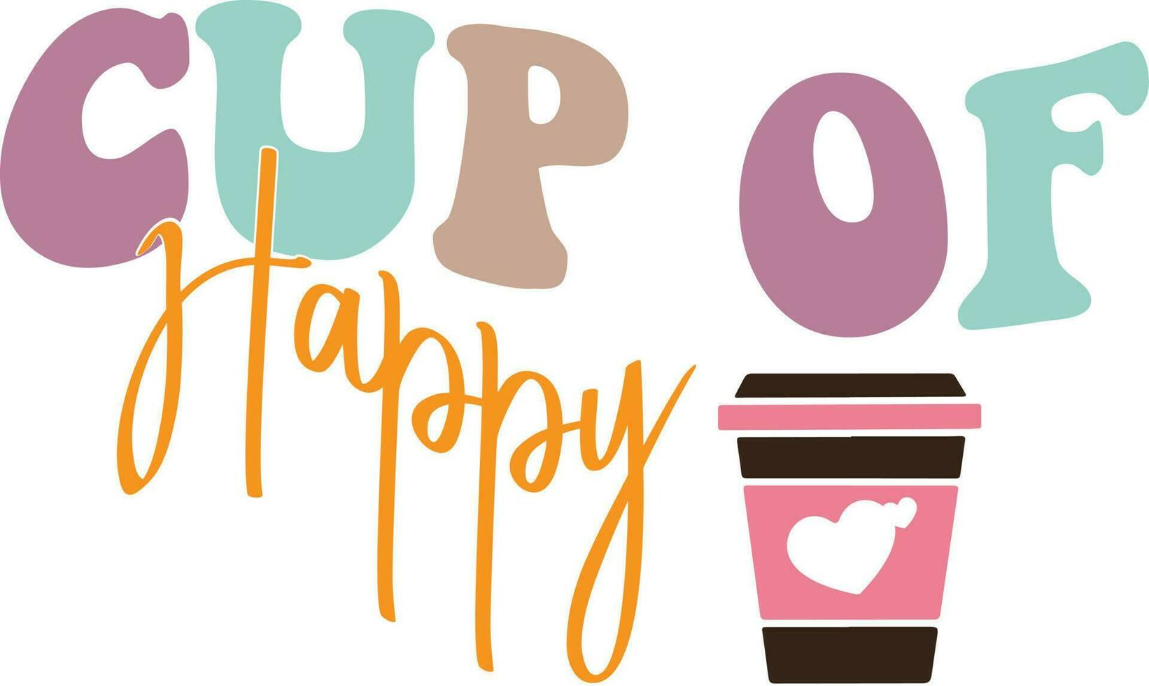 Coffee Quotes Vector Design