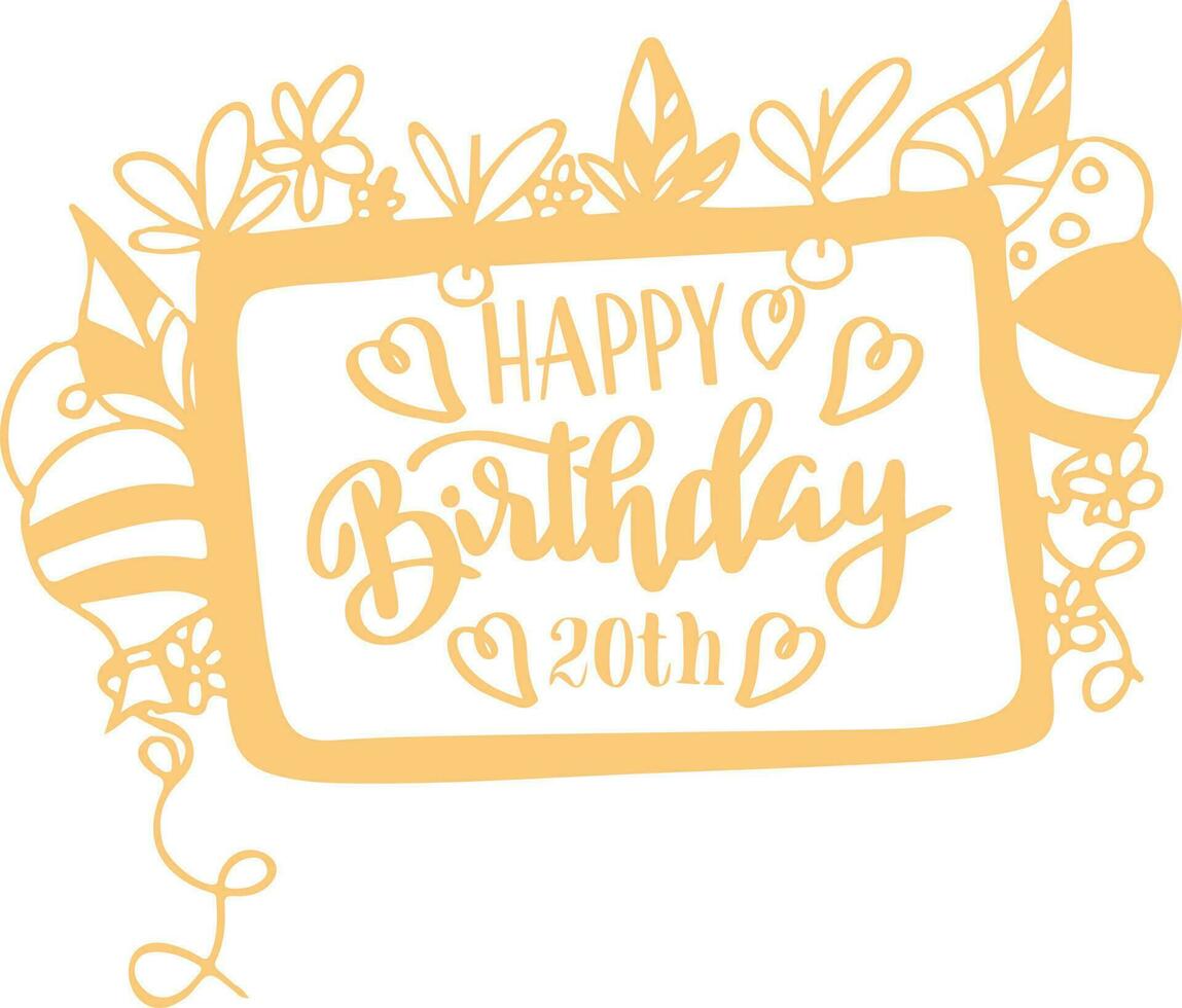 Happy Birthday Design vector