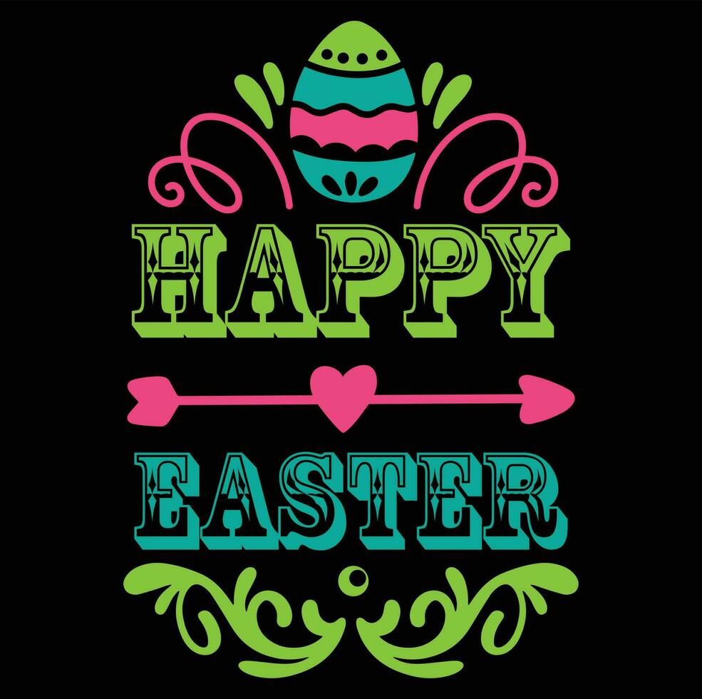 Easter Quotes Vector Design