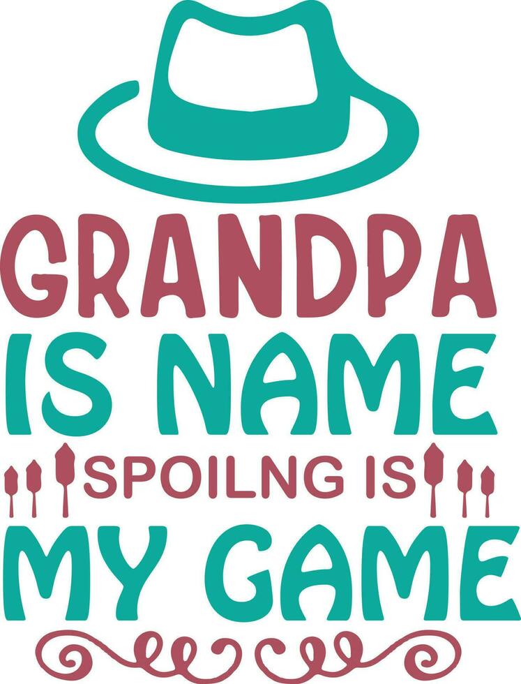 Grandpa Quotes Vector Design