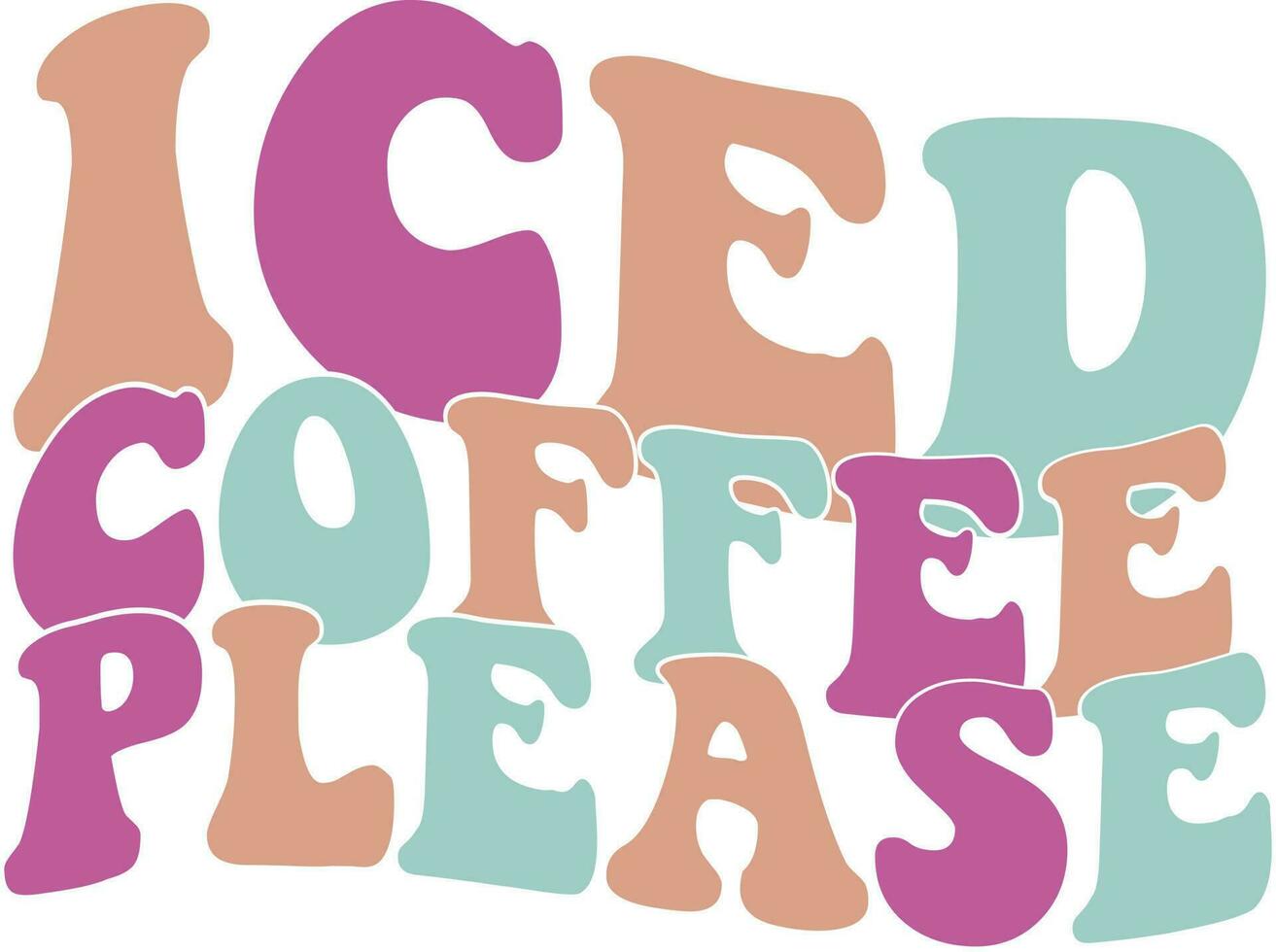 Coffee Quotes Vector Design