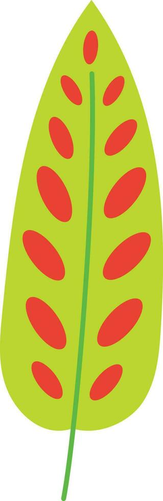 Tropical Leaf Element vector