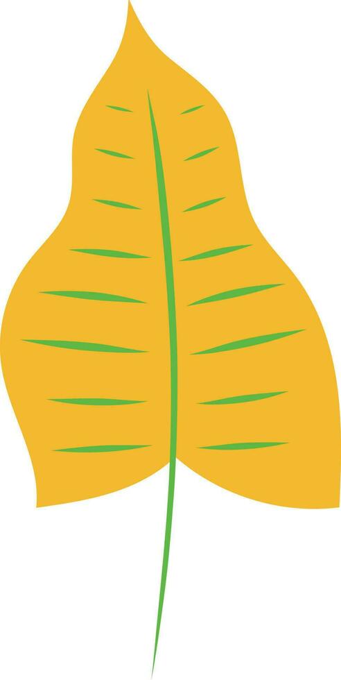 Tropical Leaf Element vector
