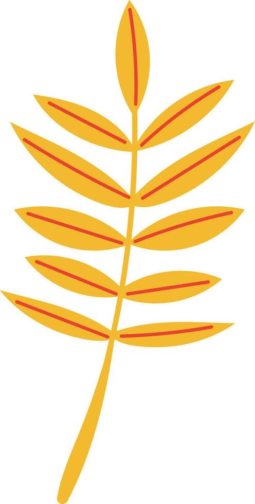 Tropical Leaf Element vector