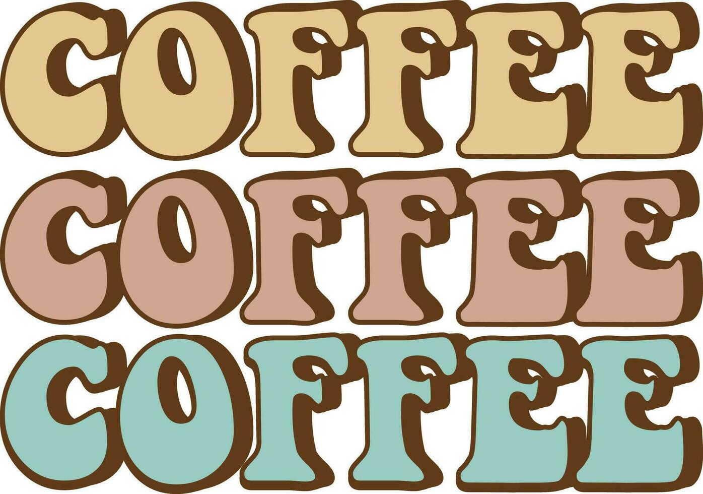 Coffee Quotes Vector Design
