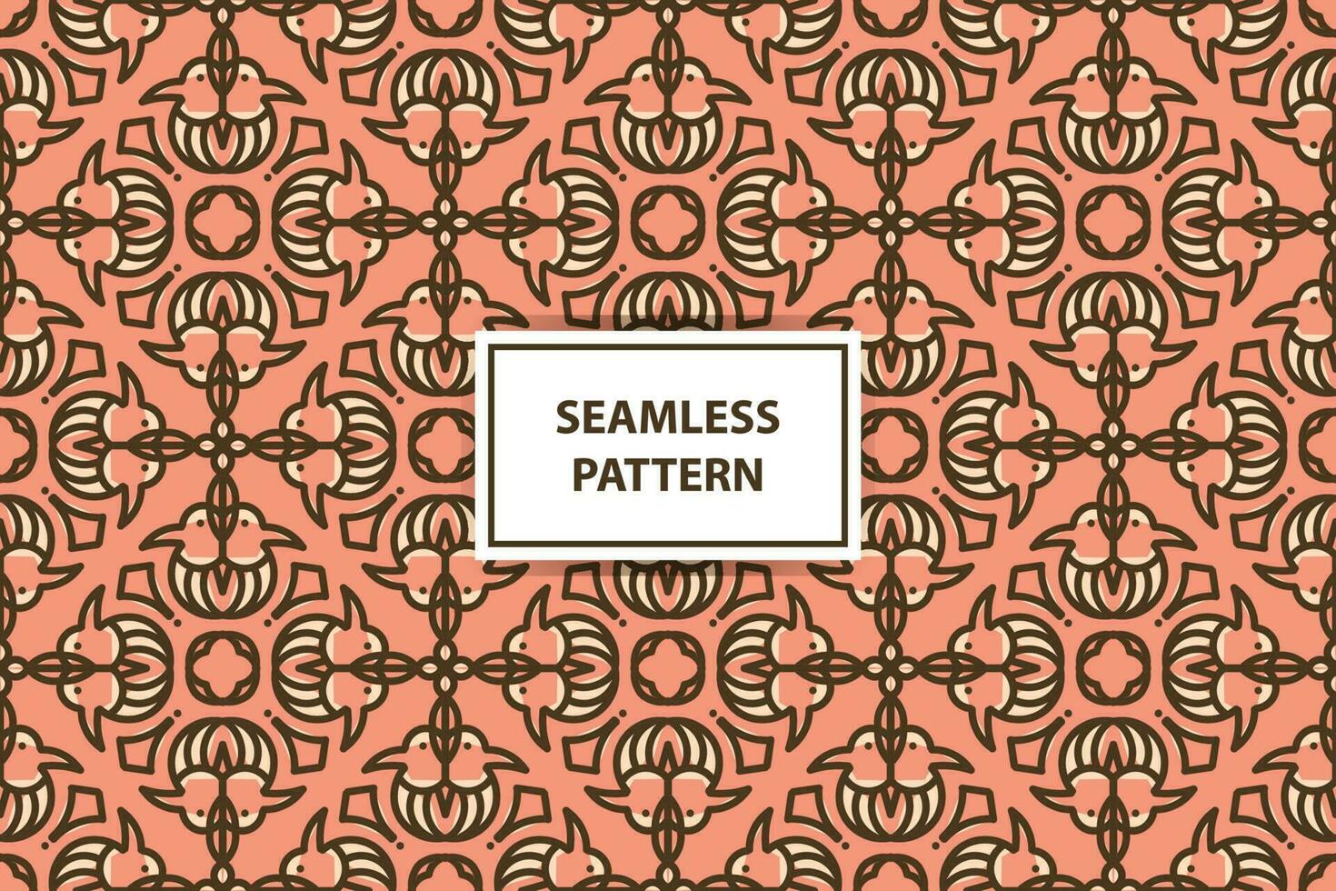 seamless pattern in oriental style. Vector background
